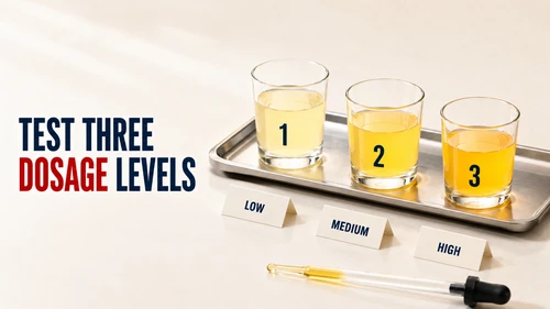 info-500-1 Test three food flavor dosage levels: low, medium and high