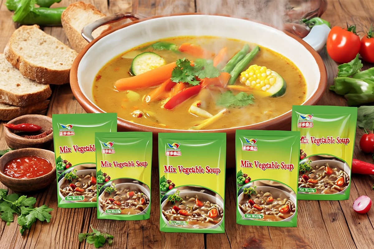 China mix vegetabie soup seasoning Manufacturers