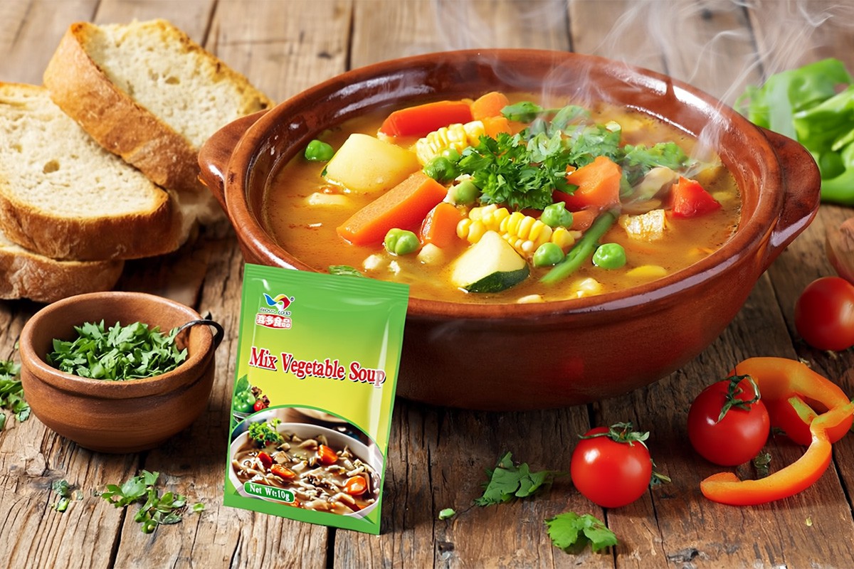 low price mix vegetabie soup seasoning
